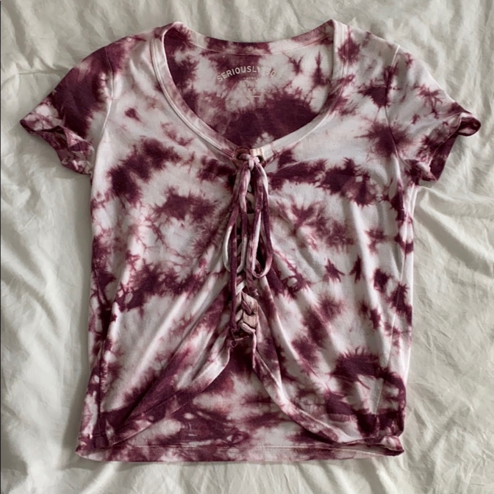 Tye-dye American Eagle T-shirt